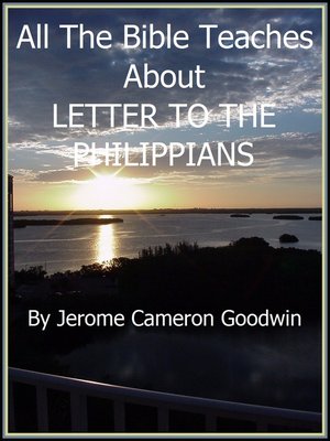 cover image of PHILIPPIANS--LETTER TO THE